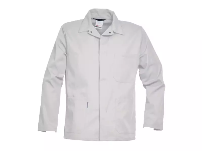 HaVeP 3021 stofjas kort model wit