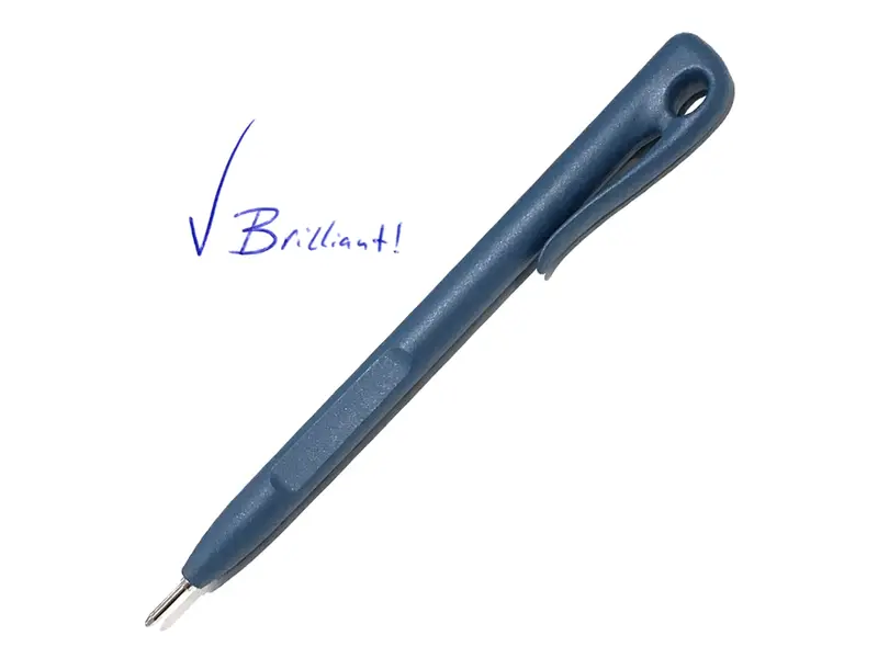 Detectamet Elephant One-Piece Stick pen detecteerbaar met clip