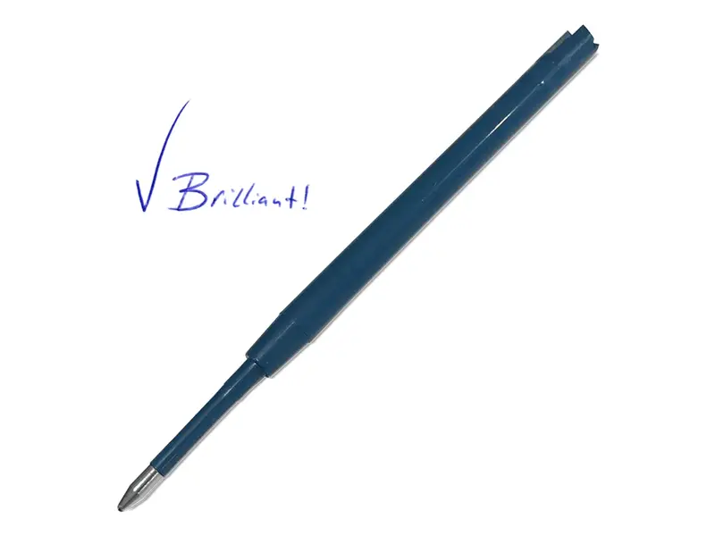 Detectamet navulling Tufftip inktcartridge detecteerbare pen inkt blauw