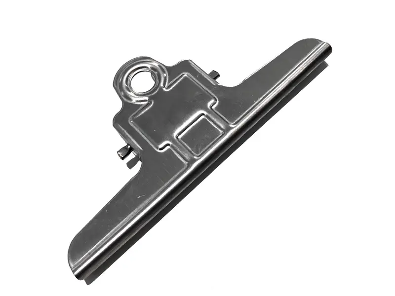 Detectamet RVS papierklem Bulldog 145 mm