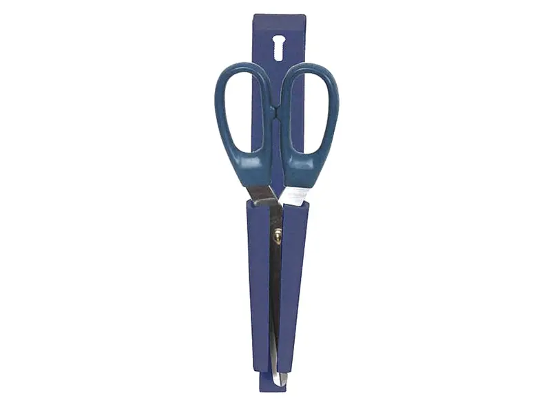 Detectamet schaarhouder detecteerbaar 265 mm blauw