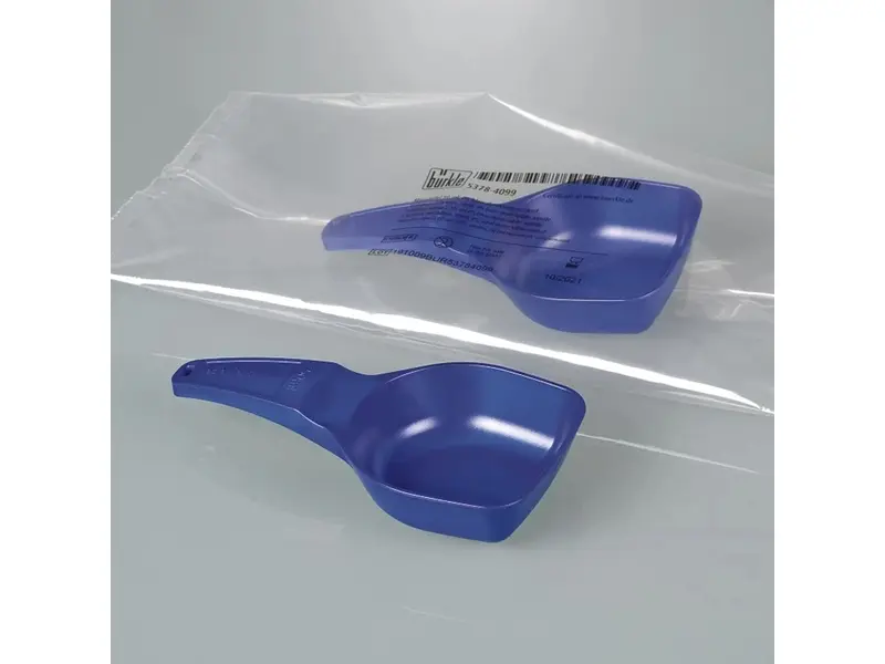 Maatlepel detecteerbaar steriel PS 1 ml blauw