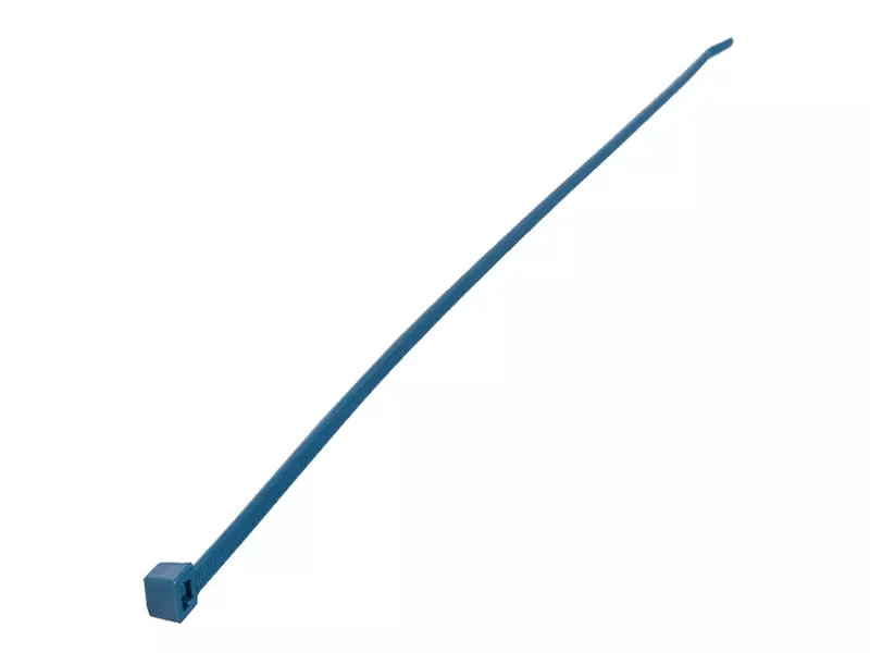 HellermannTyton 111-01225 PA66MP bundelband polyamide detecteerbaar blauw 100x2,5 mm