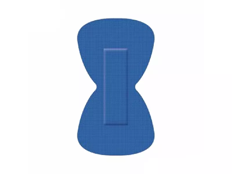 Detectaplast 8245 Elastic vlinderpleisters detecteerbaar blauw 68x38 mm