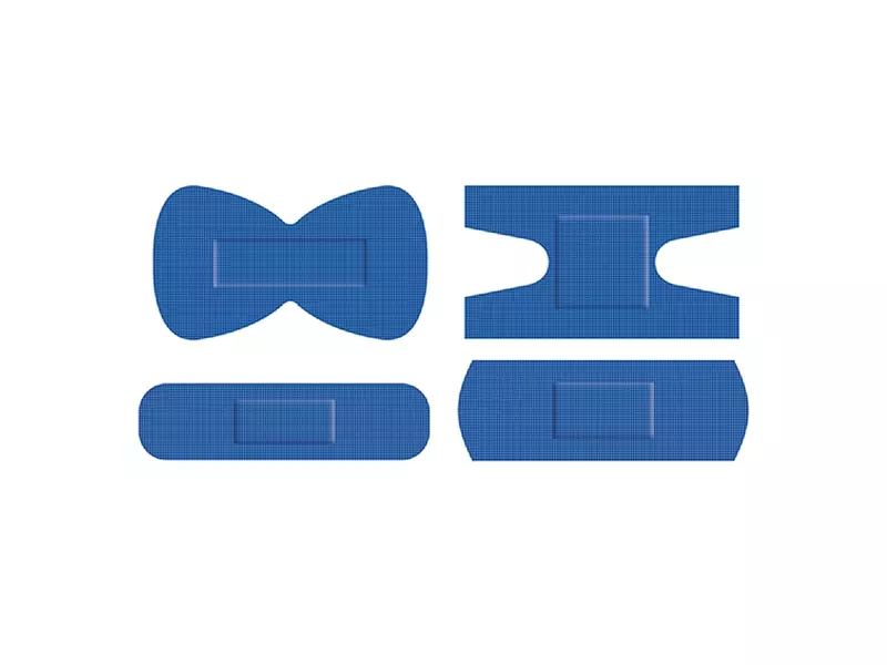 Detectaplast 8142E Elastic pleisters detecteerbaar blauw 180x30 mm mix