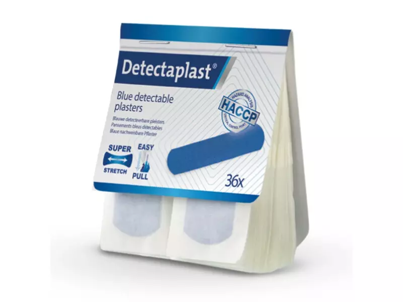 Detectaplast Elastic Tear&Wear pleisters detecteerbaar 25x72 mm