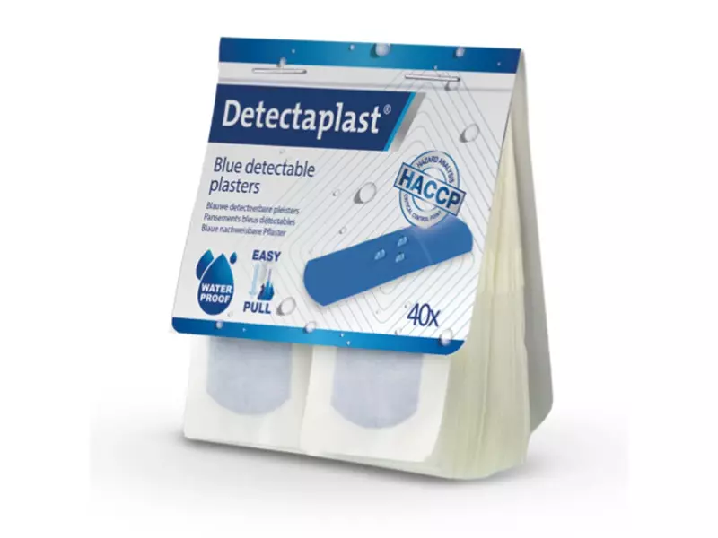 Detectaplast 8141PD waterproof Tear&Wear pleisters detecteerbaar 25x72 mm