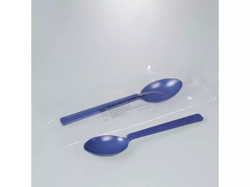 Monsterlepels steriel detecteerbaar 2.5 ml PS blauw 127 mm