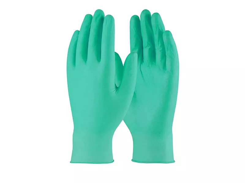 Hycare disposable handschoen nitril ongepoederd 240 mm groen