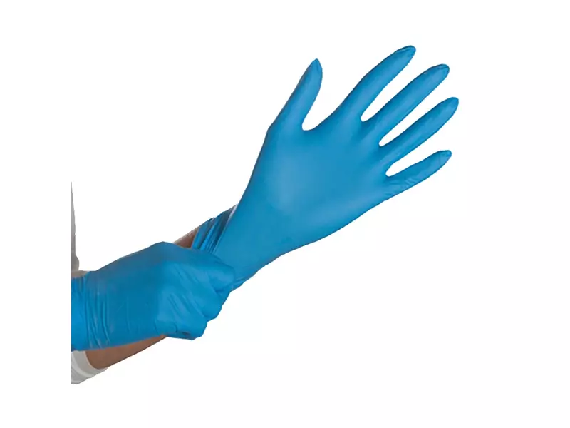Hycare disposable handschoen nitril ongepoederd 240 mm groen