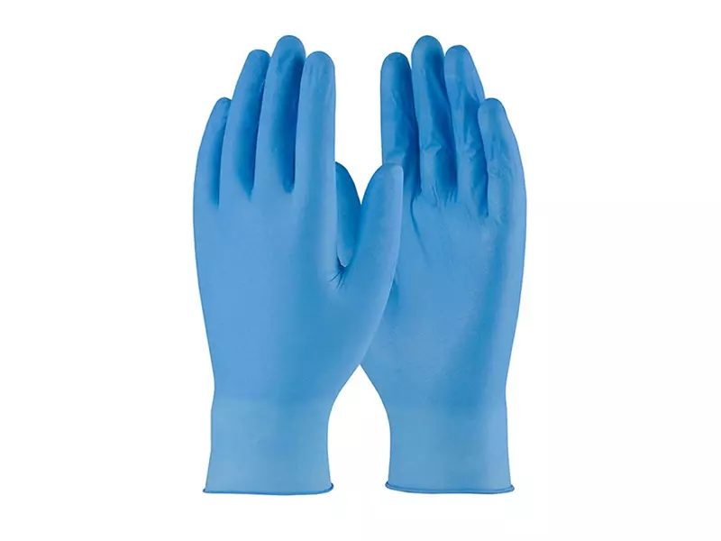 Hycare disposable handschoen heavy nitril ongepoederd blauw 240 mm