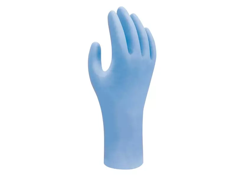 Showa 7502PF EBT disposable handschoen nitril chemiebestendig