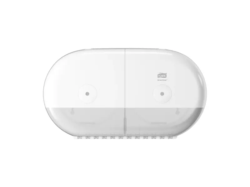 Tork 682008 SmartOne Twin Mini toiletpapier dispenser Elevation T9 zwart