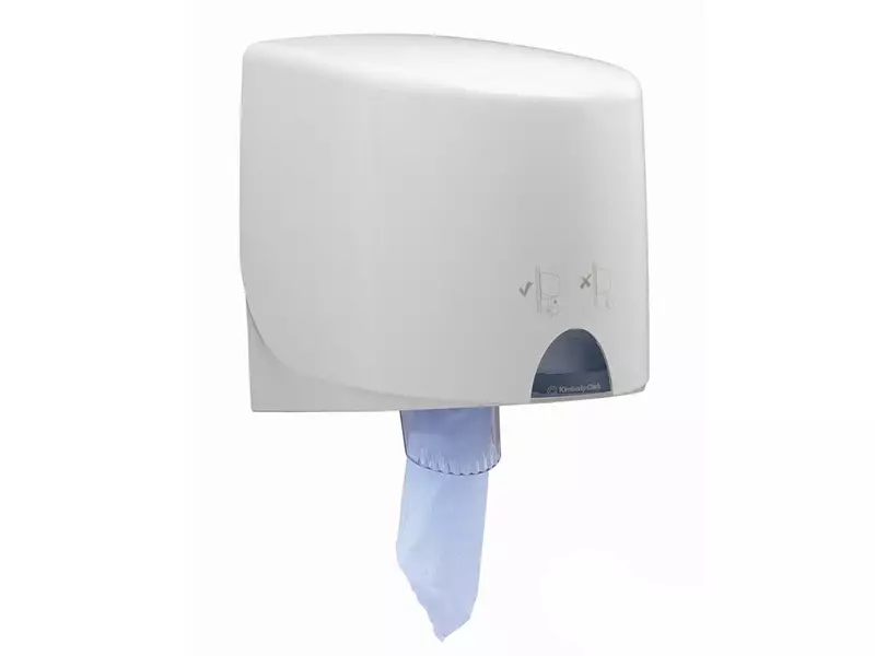 Kimberly-Clark WypAll Aquarius 7017 poetsroldispenser centrefeed wit