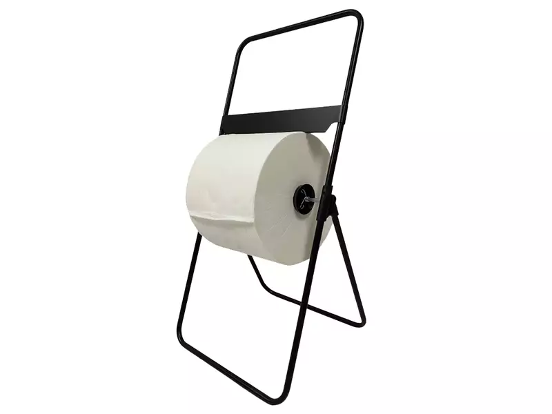 Euro Products poetsroldispenser staand-model zwart