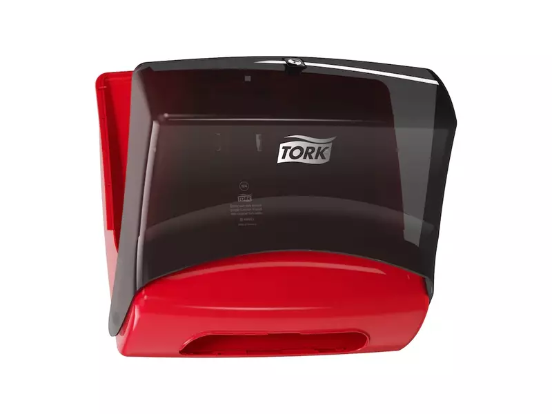 Tork Performance gevouwen reinigingsdoek dispenser W4 turquoise/wit