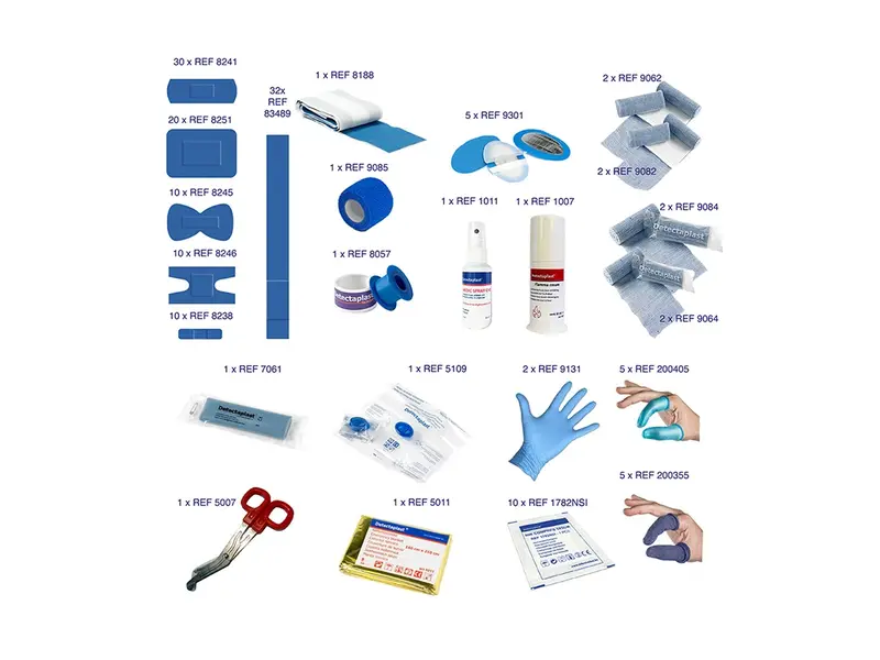 Detectaplast verbandkoffer Medic Food Box L