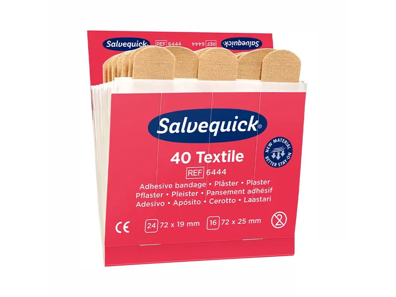 Cederroth Salvequick 6444 pleisters textiel
