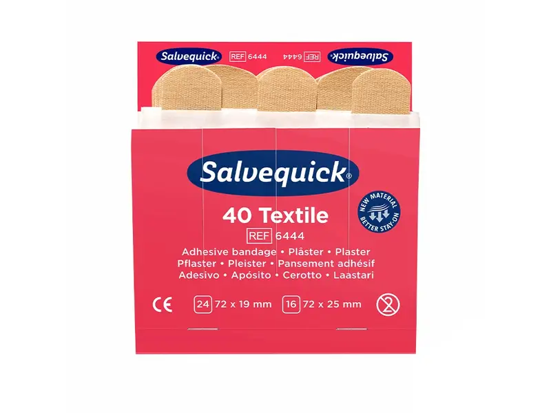 Cederroth Salvequick 6444 pleisters textiel