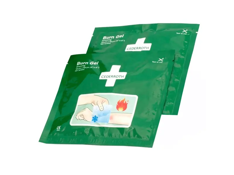 Cederroth 901900 brandwondenkompres gel 10x10 cm