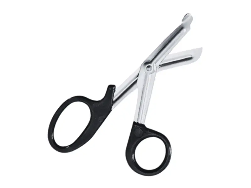 Verbandschaar RVS met kunststof greep 19 cm
