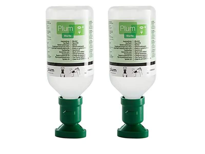 Plum 4650 oogspoelstation Box sodium chloride steriel 2x500 ml