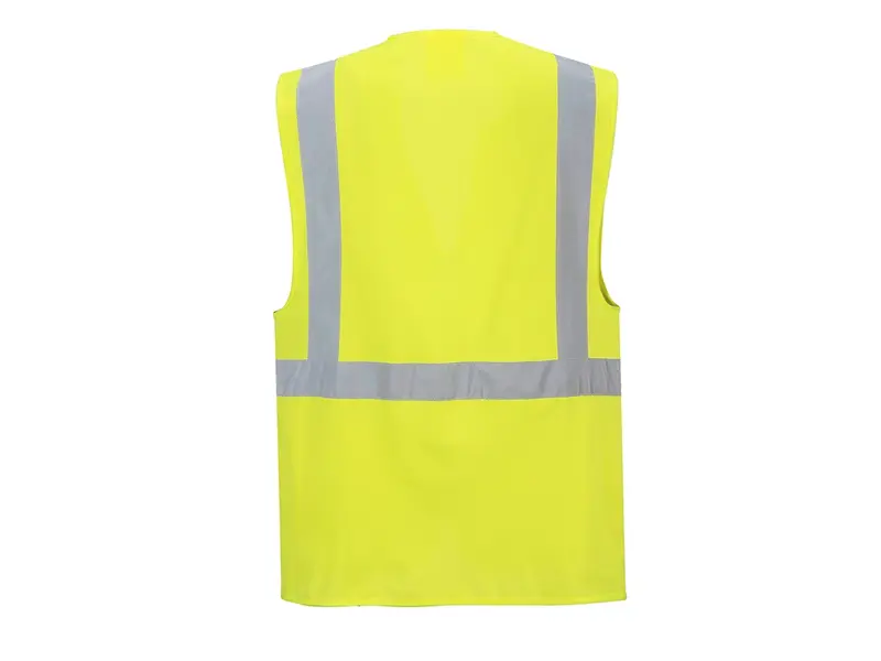 Portwest S476 Berlin Executive Hi-Vis veiligheidsvest fluo geel