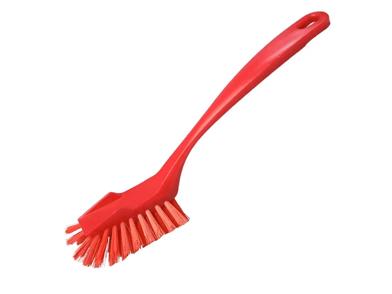 FBK 10463-3 afwasborstel hard 255x28 mm rood