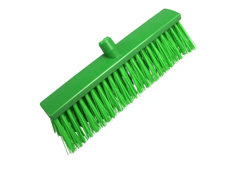 Bezem hard FBK 25190-5 400x60 mm groen