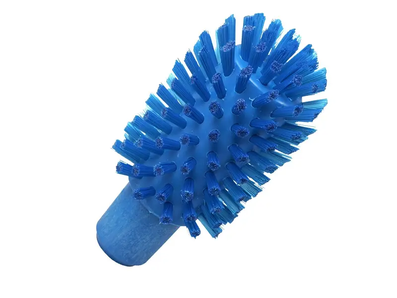 Wormhuisborstel medium FBK 27131-2 ø70x120 mm blauw