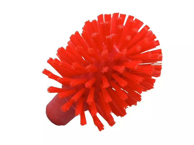Wormhuisborstel medium FBK 27152-3 ø105x140 mm rood