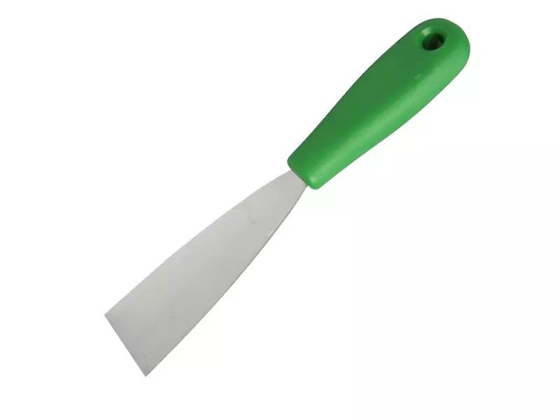 FBK 88040-5 handschraper polypropyleen met flexibel RVS blad 40 mm groen