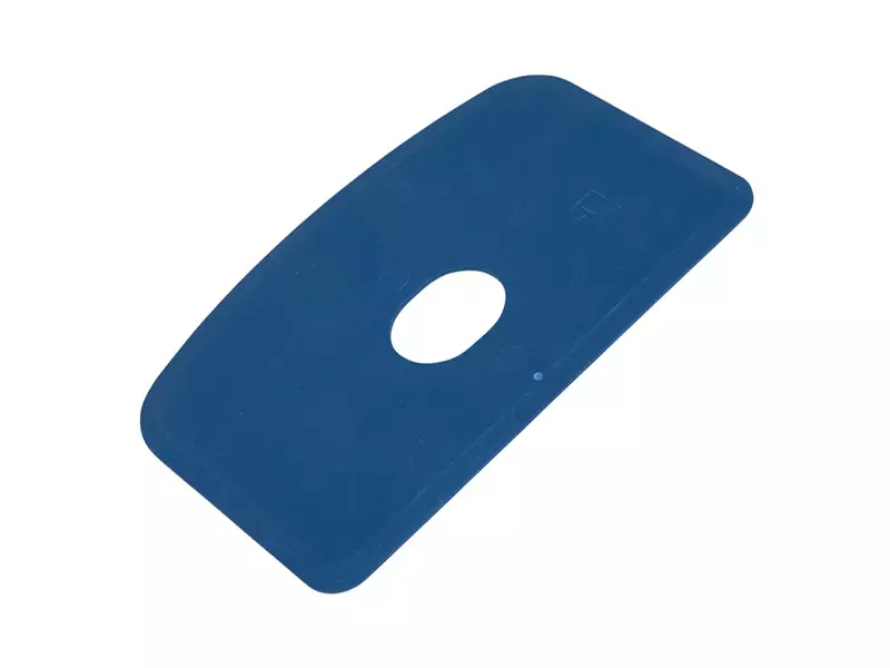 FBK 71910-2 handschraper met gat detecteerbaar 146 mm blauw