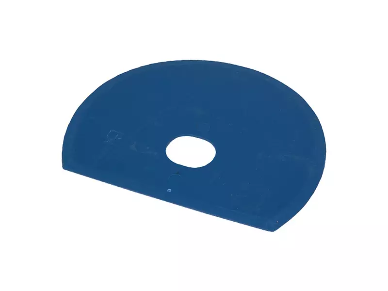 FBK 71915-2 deegkrabber met gat detecteerbaar 160 mm blauw