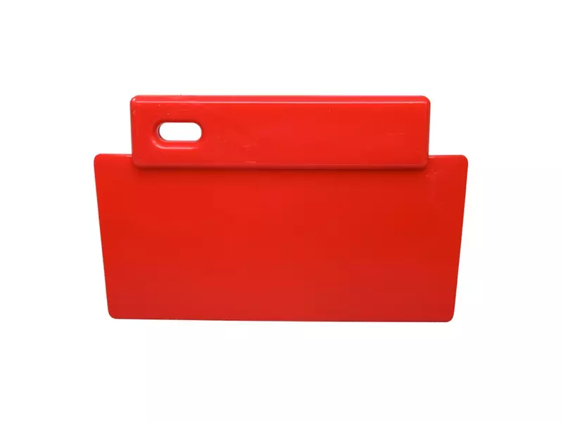 FBK 81900-3 spatel-schraper polypropyleen 200 mm rood
