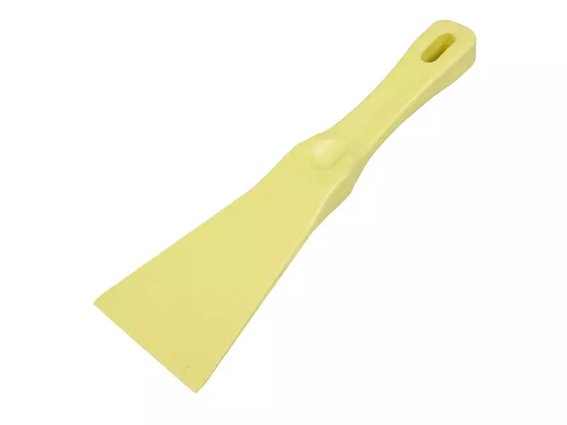 FBK 72904-4 handschraper detecteerbaar polypropyleen 75 mm geel