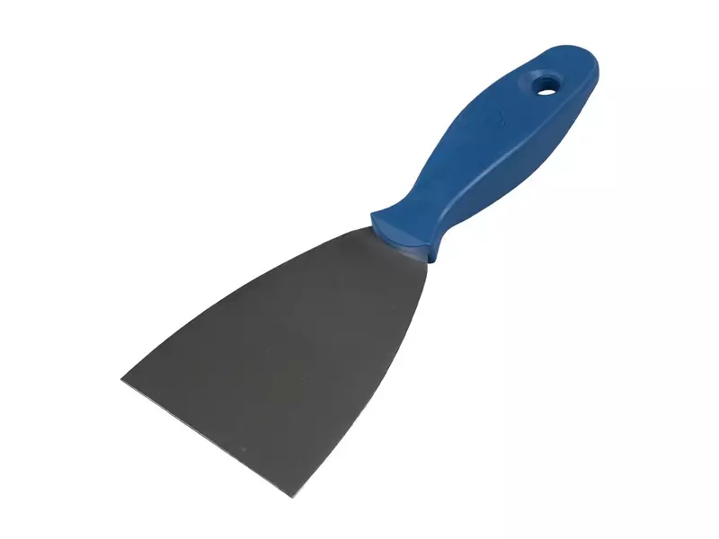 FBK 78082-2 handschraper detecteerbaar RVS blad 80 mm blauw