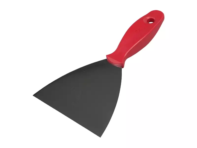 FBK 78102-3 handschraper detecteerbaar RVS blad 120 mm rood
