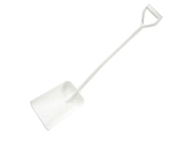 FBK 14103-1 schop D-grip ergonomisch 1120 mm wit