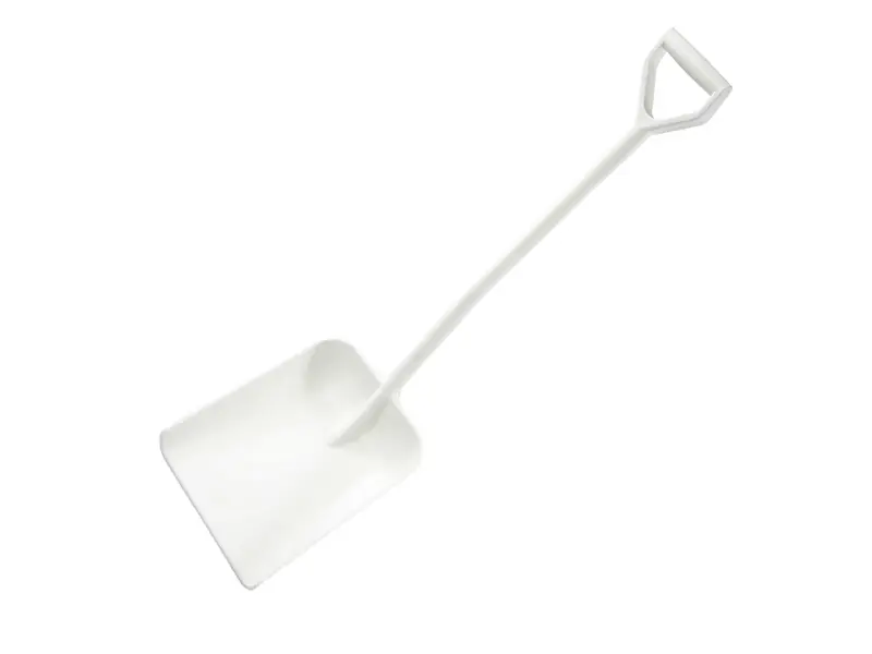 FBK 14104-5 schop D-grip ergonomisch groot blad wit