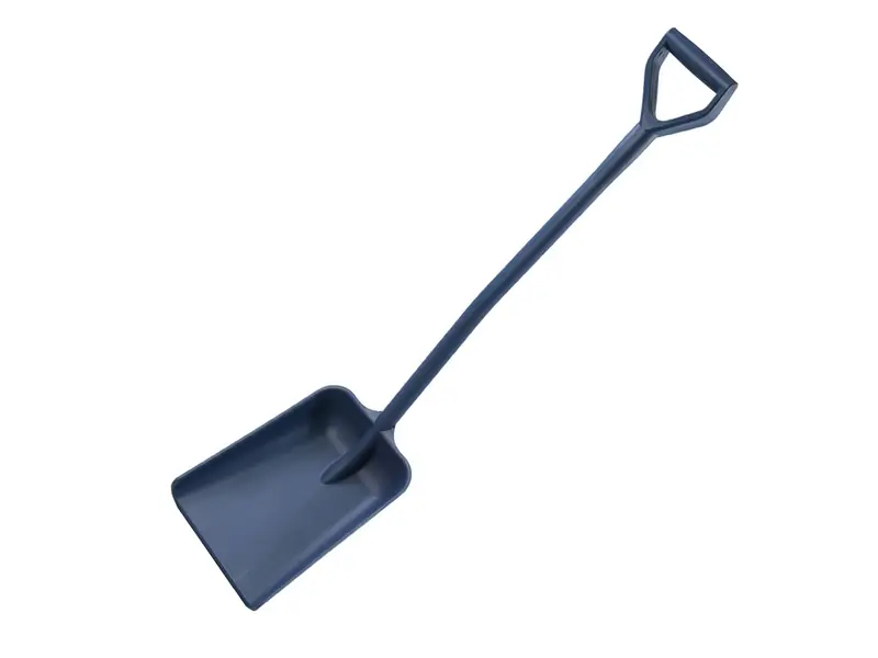 FBK 74103-2 schop detecteerbaar D-grip 1120 mm blauw