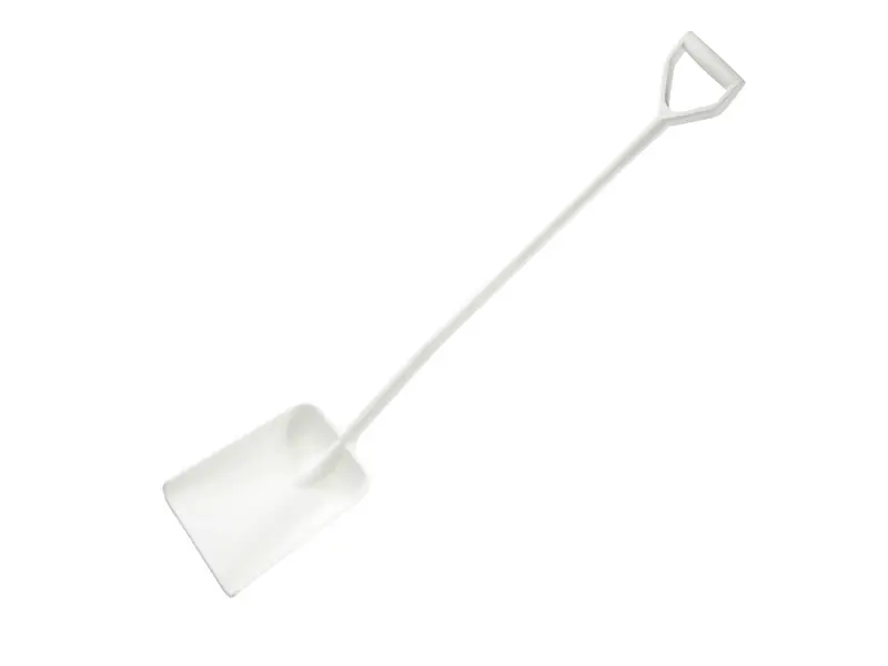 FBK 15103-1 schop D-grip ergonomisch 1330 mm wit