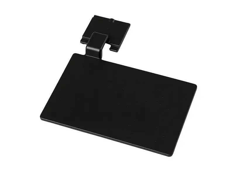 Bordje voor ophangrail FBK 80002-6 110x75 mm zwart