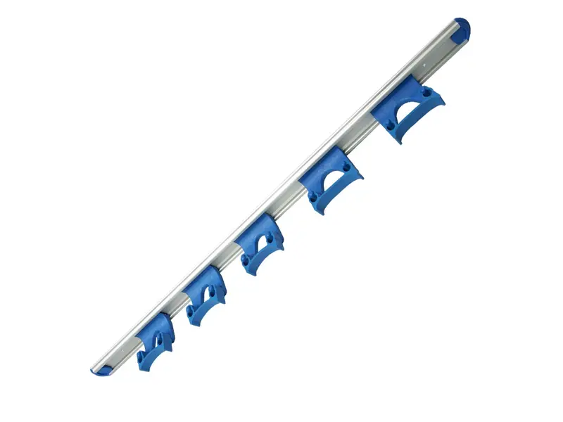 Ophangrail 5x klem FBK 15157-2 900 mm blauw