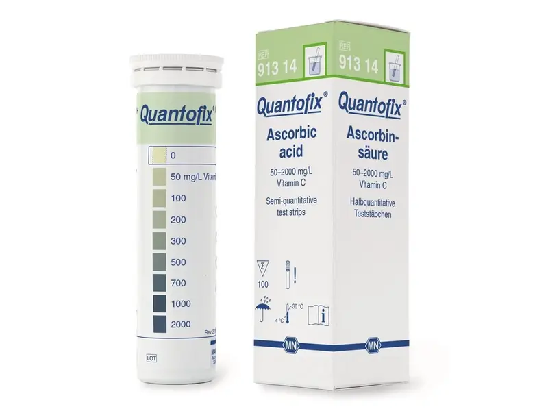 Quantofix Ascorbinezuur teststrookjes 0-2000 mg/l