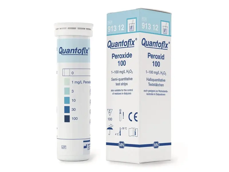 Quantofix Peroxide teststrookjes 0-100 mg/l