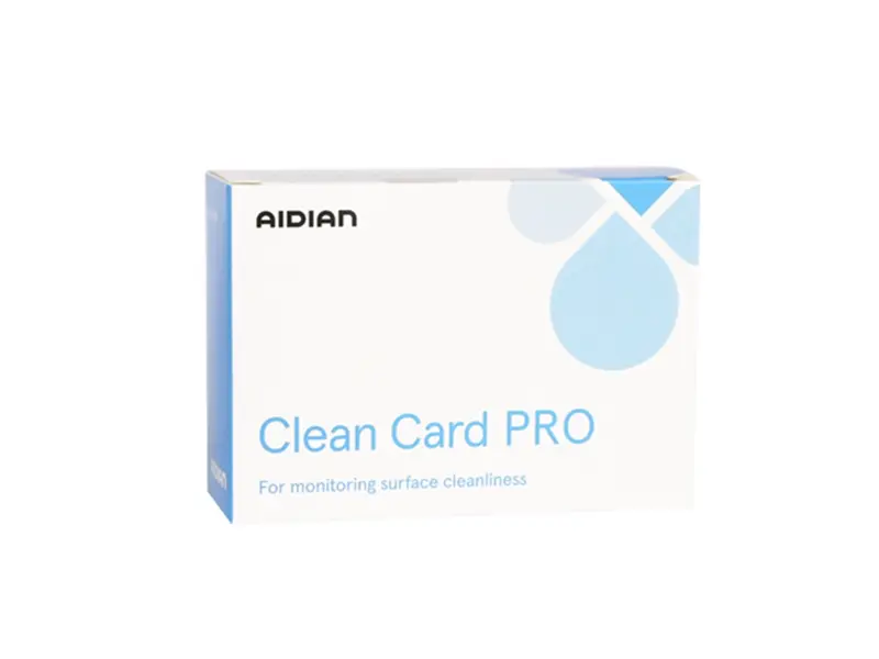 Aidian Clean Card PRO snelle oppervlakte hygienetest