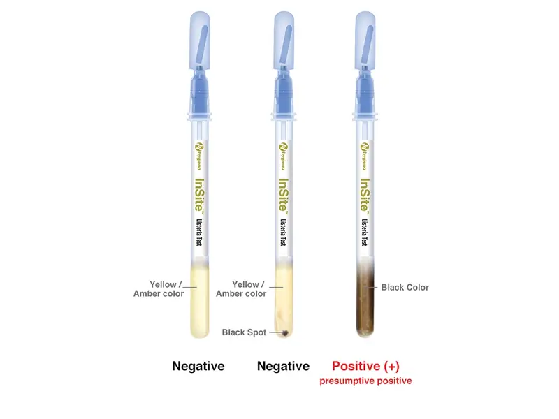 Hygiena InSite Listeria oppervlakte test