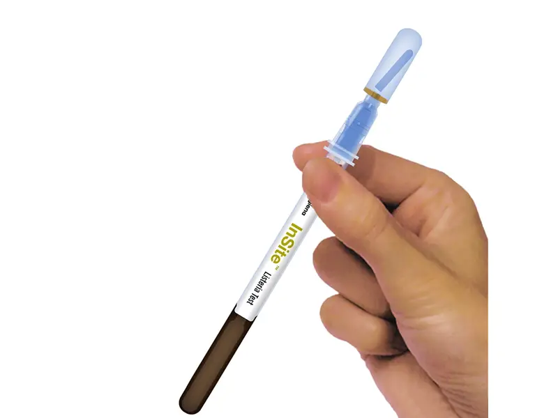 Hygiena InSite Listeria oppervlakte test