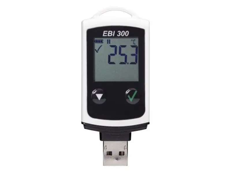 Ebro EBI 300 temperatuurlogger USB